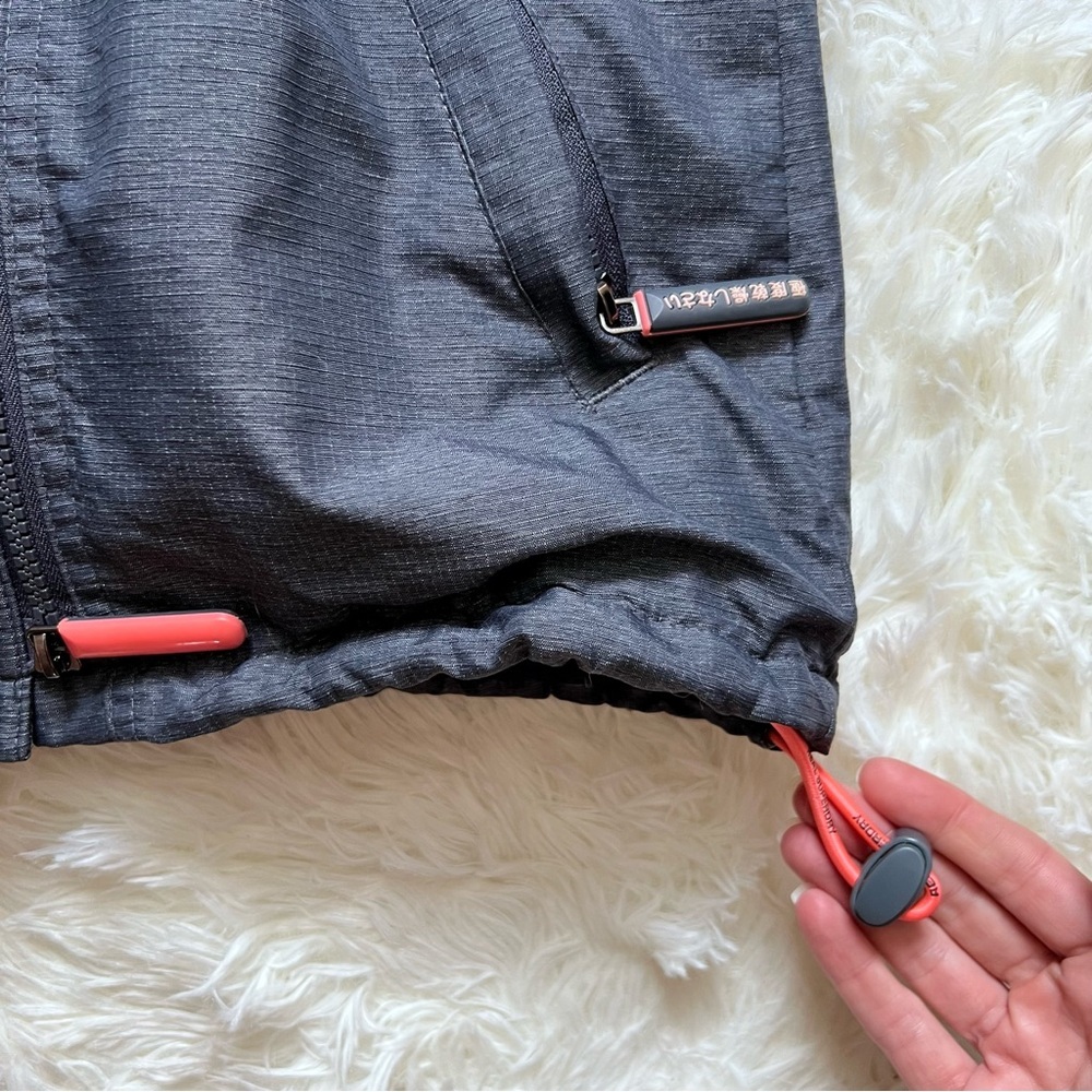 Superdry Japan Grey Winter Fleece Lined Hooded Jacket - Picture 10 of 11